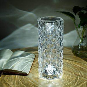 Led Diamond Crystal Lamp