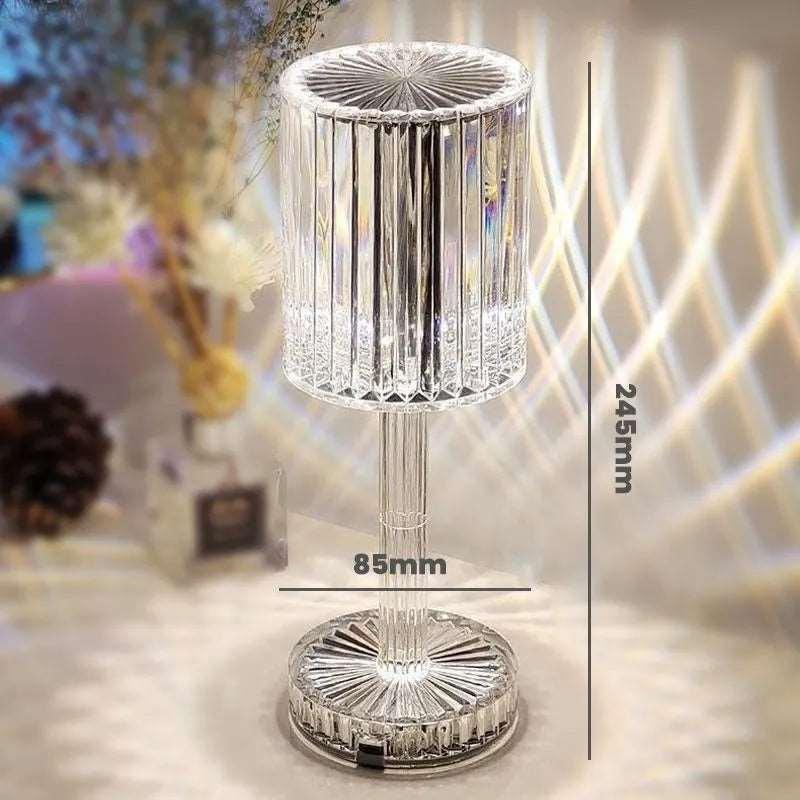 Romantic Crystal Diamond Table Lamp