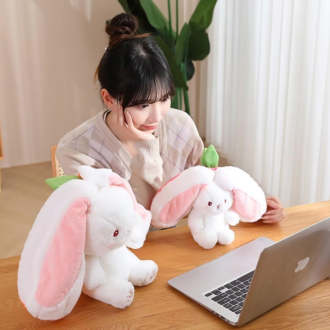 Cute Strawberry Rabbit Plush Bunny