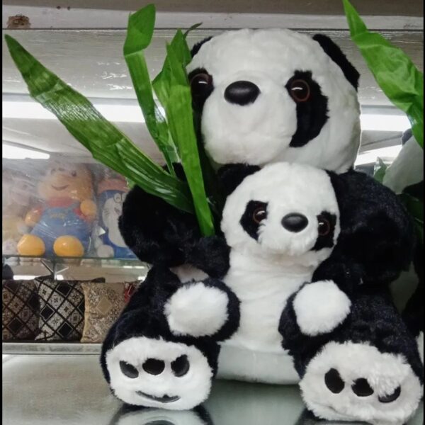 Panda with baby panda Plush Toy