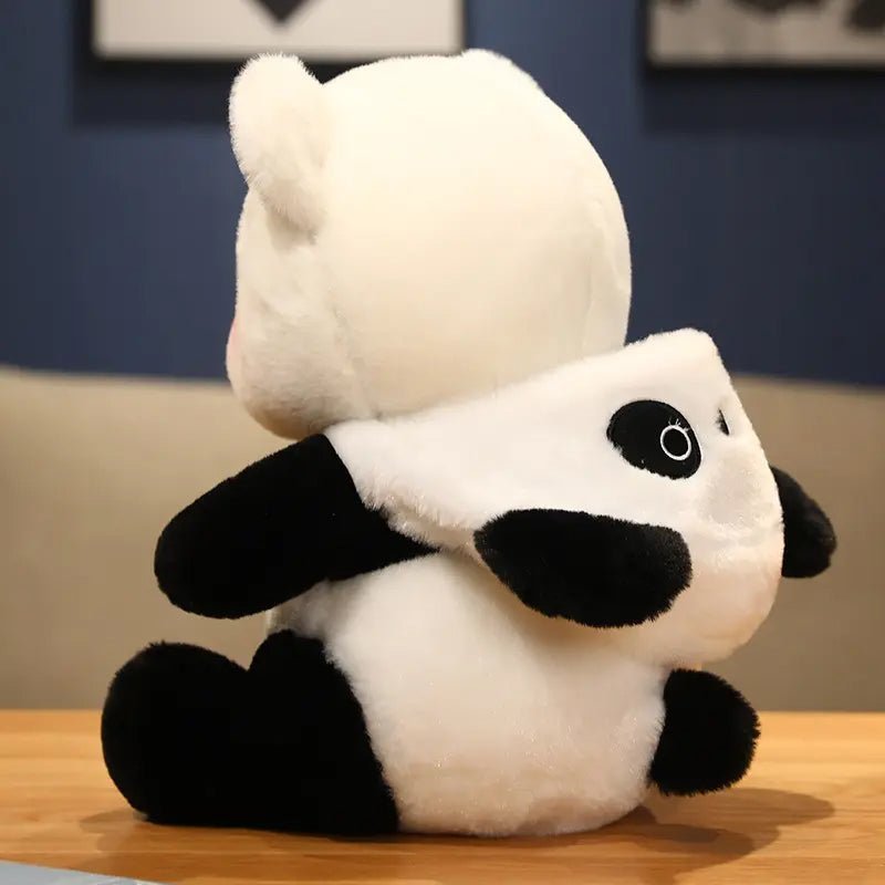 Soft Stuffed Panda Bear with Cap